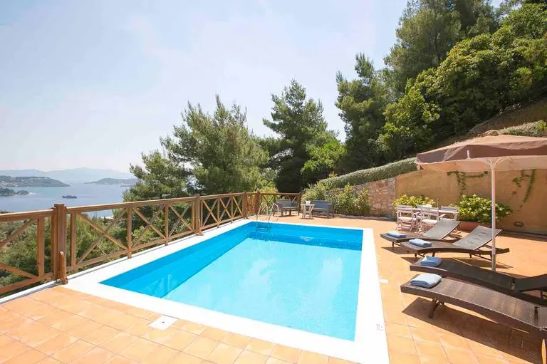 Villa Anemoessa private villa in Platanias, Skiathos - view photo 8241