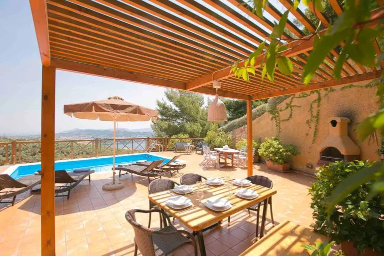 Villa Anemoessa private villa in Platanias, Skiathos - view photo 8247